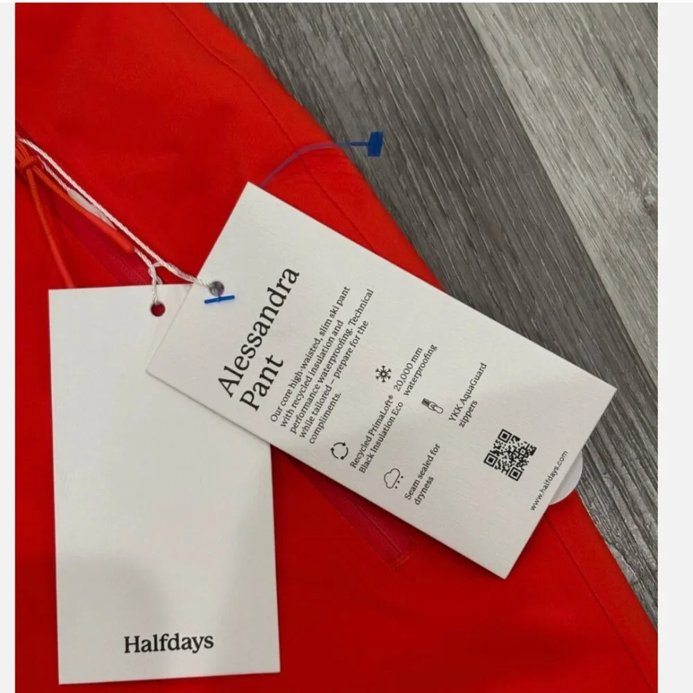 Halfdays Alessandra Primaloft Ski Snowboard Pant Women's Size S Spritz NWT - Picture 4 of 9